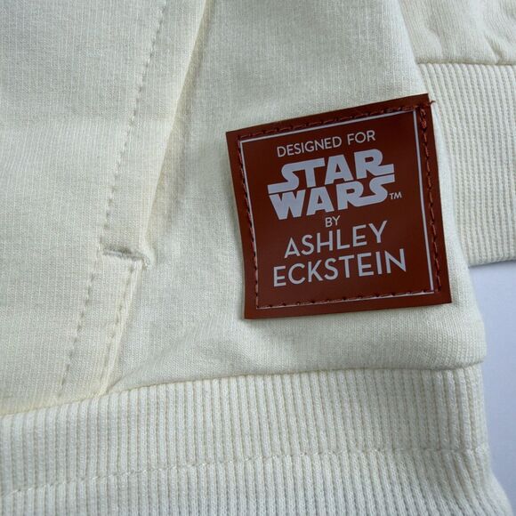 Disney Star Wars Ahsoka I AM NO JEDI Ashley Eckstein Cream Pullover Size 3X NWT - Picture 4 of 14